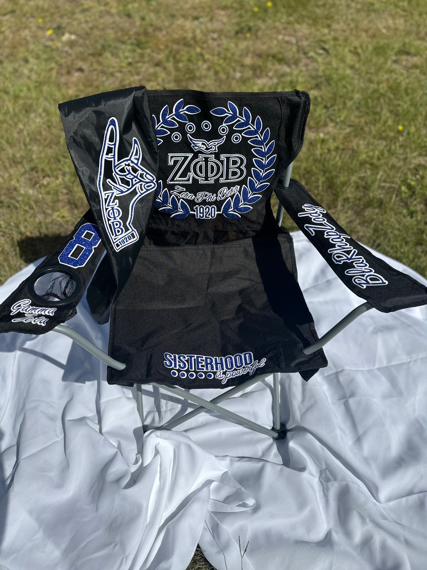 Personalized Foldable Chair with Carrying Case
