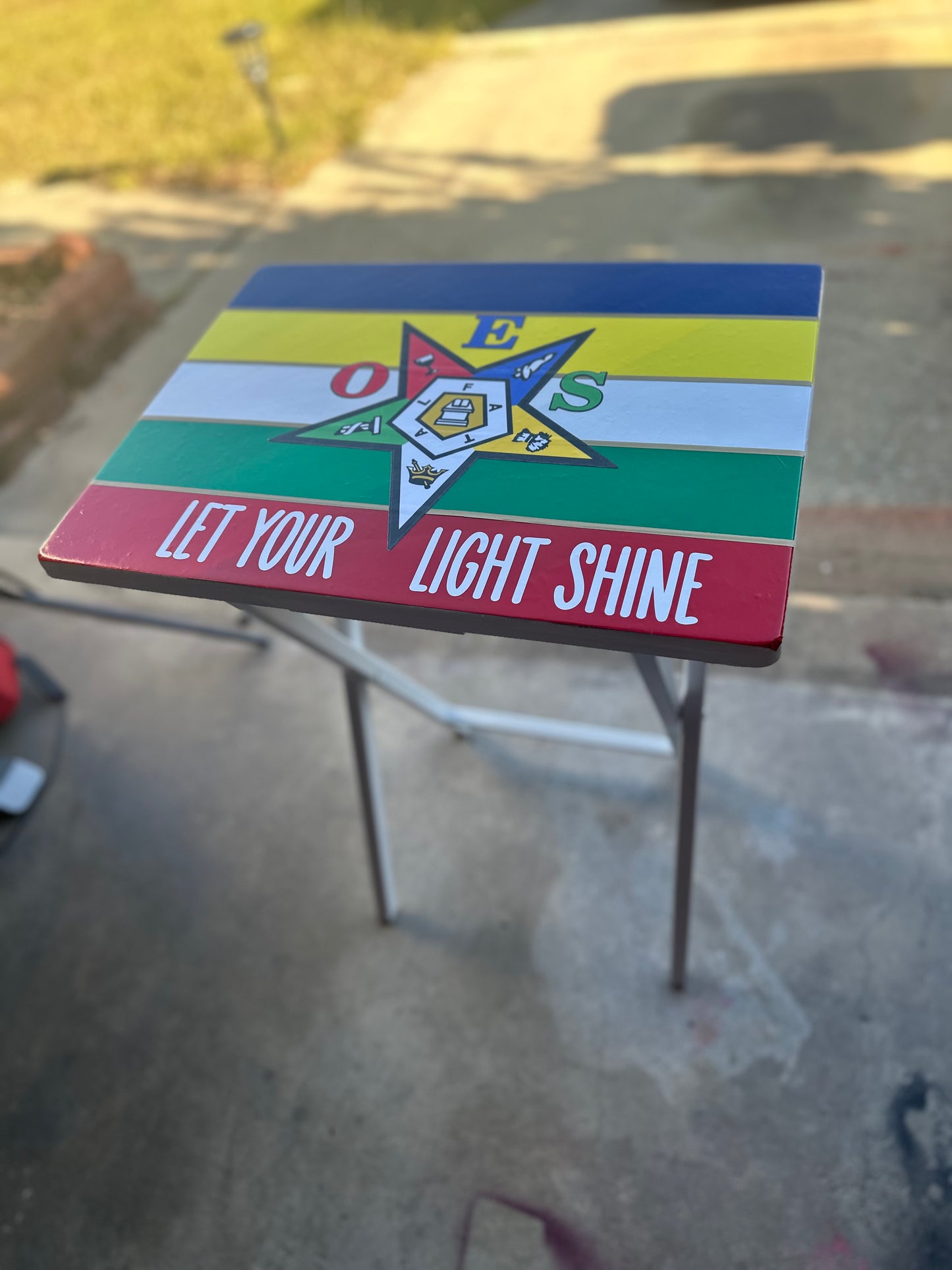 Personalized Foldable Table